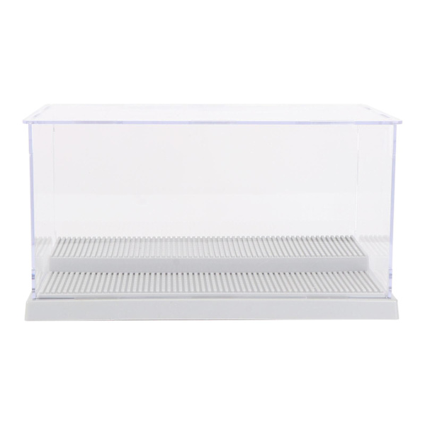 1 st Acrylic Display Box för Animemodeller, Ornament, Transparent Modellvisningslåda