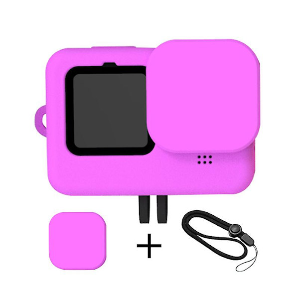 Gopro Hero 9/10 Black -lisävarusteiden suojakotelo, pehmeä vakiokotelo, kumisilikoni, suojakuori Go Pro Hero9:lle, uusi (PP)
