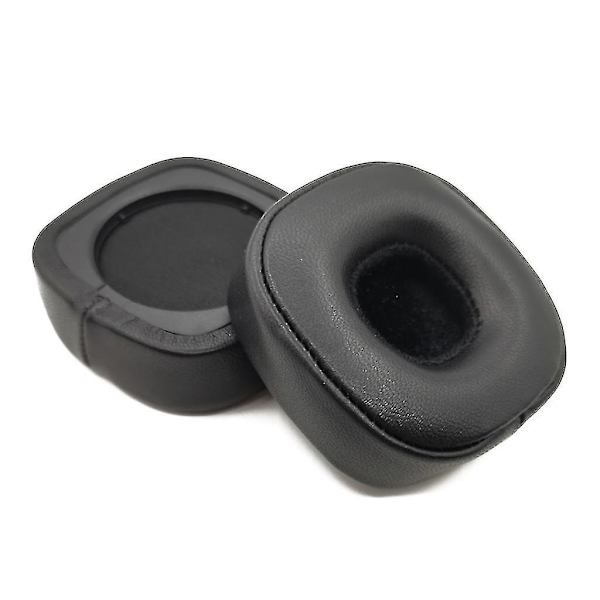 Fårskinn Läder Öronkuddar Öronkuddar Kudde Headset Reparation kompatibel med Major Iv 4 3 2-G