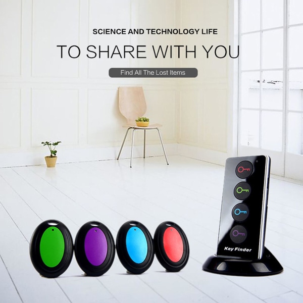 Key Finder Locator Bluetooth Pet Alarm Trådlös Smart Tracker för barn