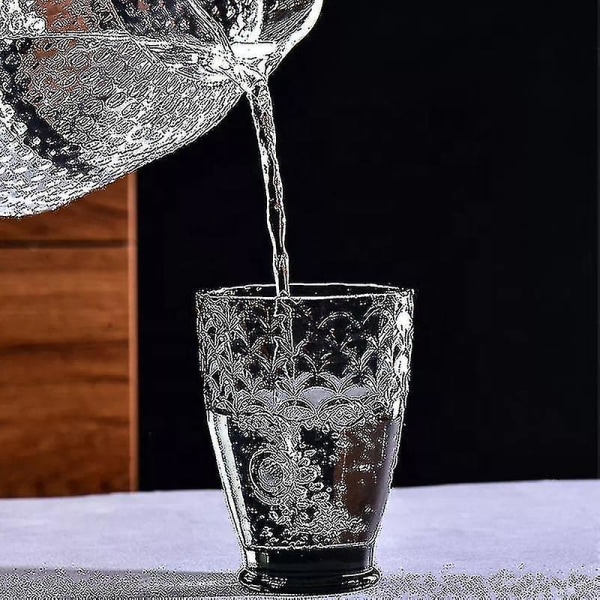 Koi Stack Ass Set Fiskformad Gobelet Cup Cocktail Öl Glas Stapelbara dricksglasset Glasswar
