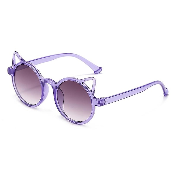 Nya barns mode solglasögon flicka söt liten kattformad solglasögon söt pojke utomhus solskydd glasögon UV400 Oculos De Sol（A3）