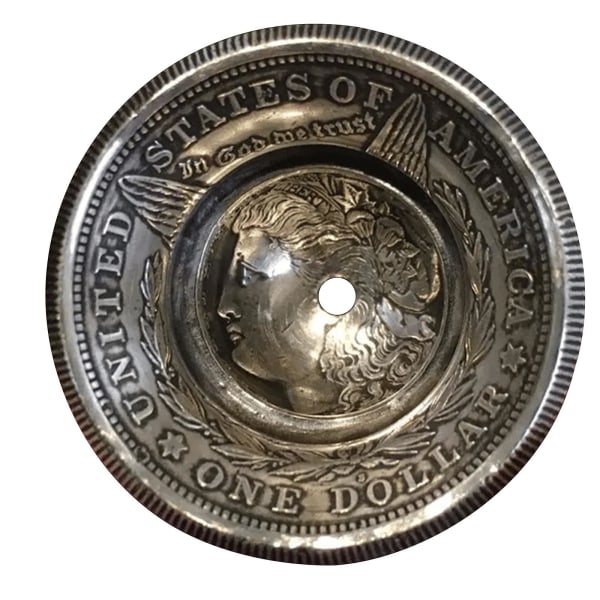 Morgan Silver Dollar Bell Sølvmyntklokker