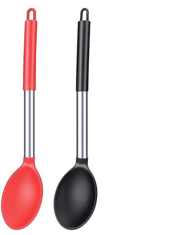 2-pack stora silikonslevar, non-stick bastuslevar