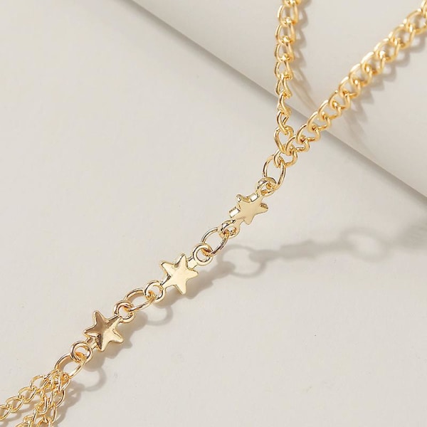 Gold Star Chain Design -sormirannekoru