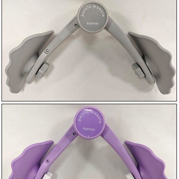 Multifunktionell bäckenbottenmuskeltränare för postnatal reparation bengripare (grå)