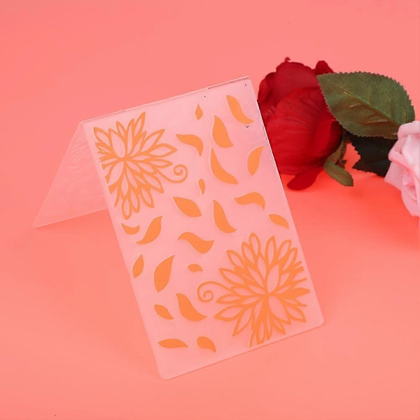 DIY Bakform Präglingsmallar Blomma Djur Jul Fjäder Dekorationsform 18#