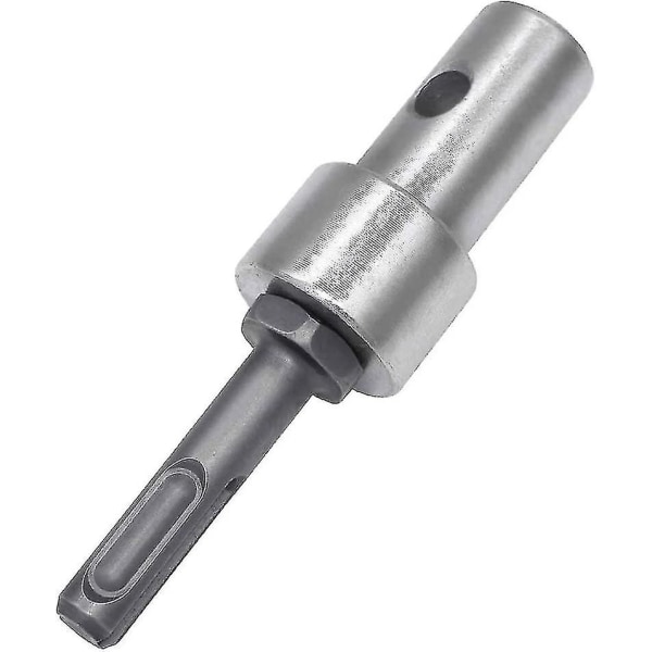 Drill Adapter, Round Shank Professional Adapter For 2 Slots And 2 Pits For Earth Drills, For Sds Plu