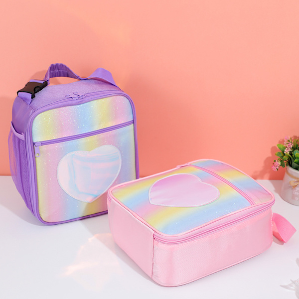 Lounaslaukku Eristetty Lounaslaatikko Jääkaappi Tote Bag Piknik Säiliö Säilytyslaukku