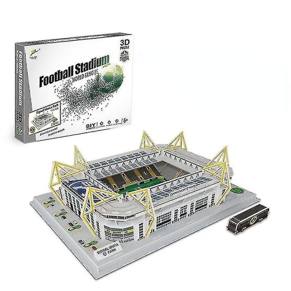3D-palapeli Stadionin rakennusmalli Lasten tee-se-itse-lelut (Iduna Signal Park)