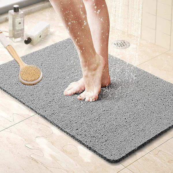 Luffa-suihkumatto, liukumaton kylpymatto, hometta estävä suihkumatto suihkun sisäpuolelle, suihkumatto viemärillä