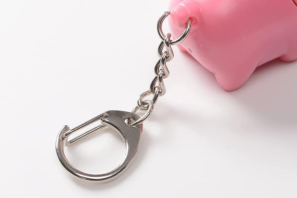 Oink Piggy Light & Sound Keychains - 3 Pack