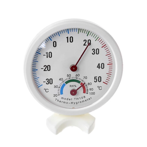 2 stk Hygrometer Høykvalitets innendørs utendørs termometer Hygrometer Temperatur Ny