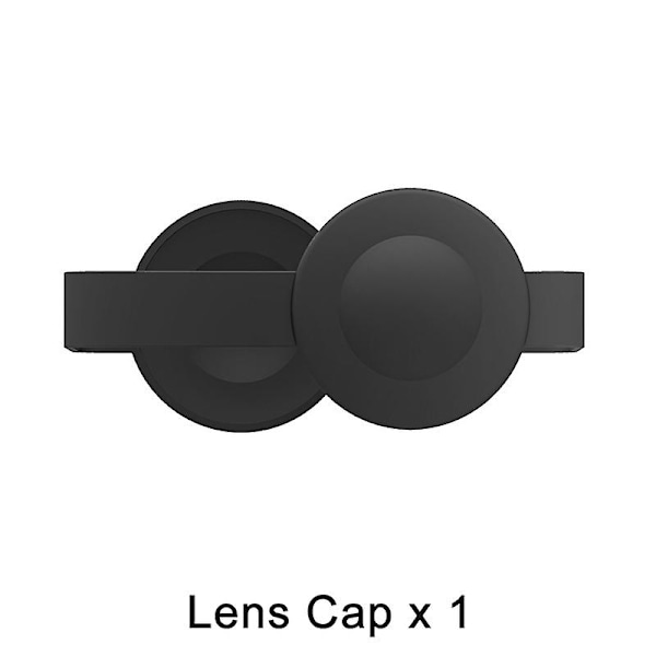 Silikonfodral för Gopro Max 360 härdat glasskyddsskydd skyddande objektivlock husskydd för Go Pro Max tillbehör（E2019-C）