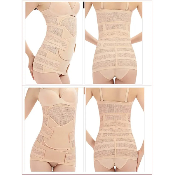 3 i 1 Postpartum Belly Girdle - Hög Elastisk Postpartum Girdle Typ B
