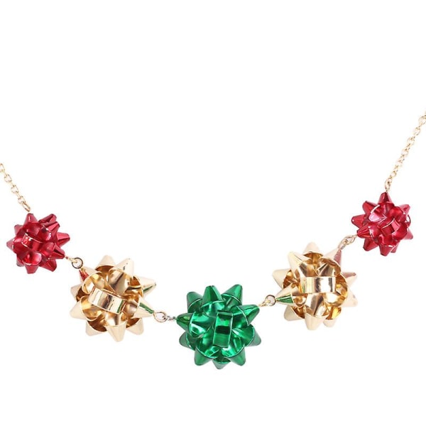 1pc Christmas Necklace for Women Festive Xmas Necklace for Girls