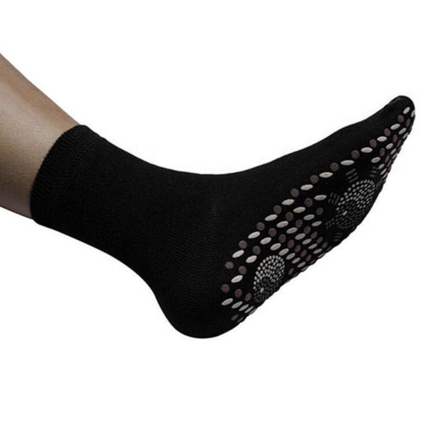 Magnetiske sokker, turmalinsokker, termiske sokker, varmesokker, selvoppvarmende vintervarme sokker（hvite）
