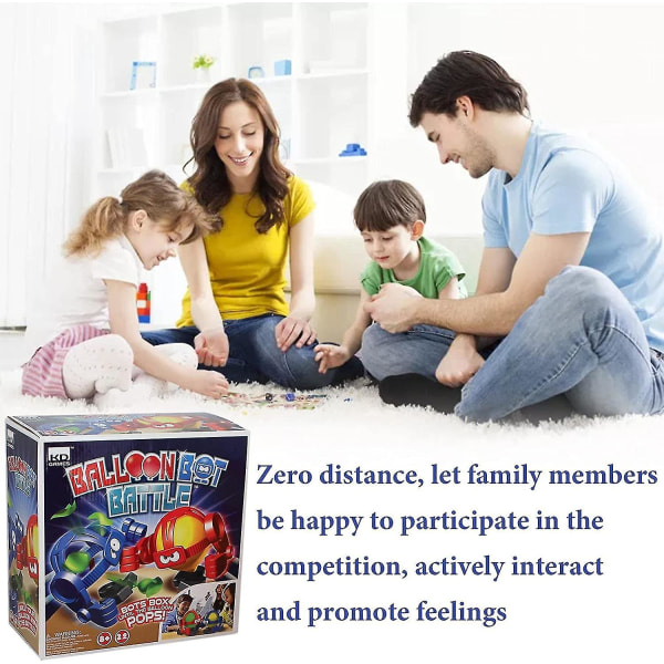 Punch ballong | Vs ballongbots för familjespel - ballongstansare, ballongbot kamp för familjespel för pojke Tjej Interaktiv kampdekompressionsleksak