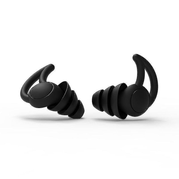 Quiet Noise Reduction Earplugs, Super Soft, Reusable Hearing Protection In Flexible Silicone For Sleeping, Noise Sensitivity