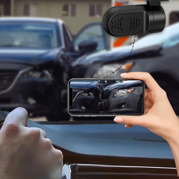 Android Usb Trådlös Dashcam Dvr Dold