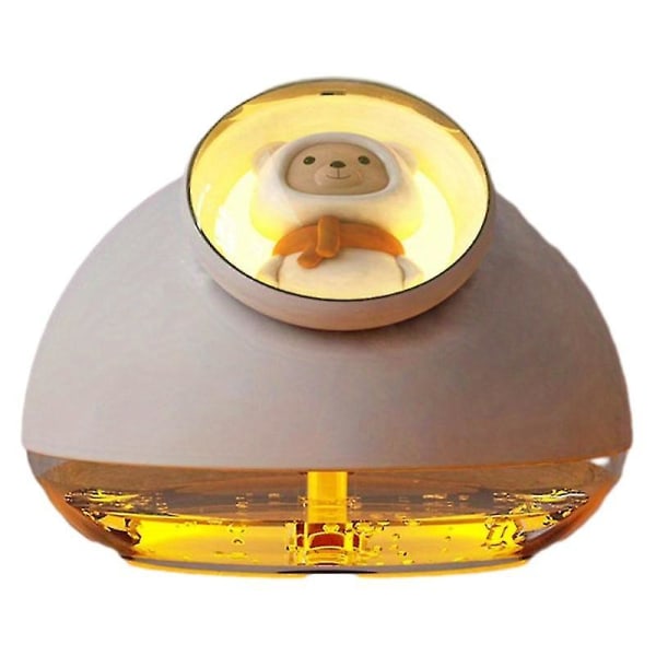 Cute Pet Luftfugter USB Genopladelig Atmosphere Light Silent Aromaterapi Machine Stor Kapacitet Hydration Device
