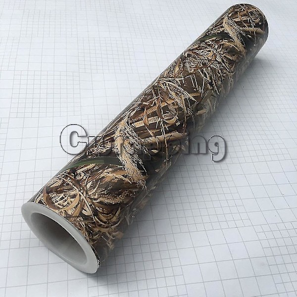 Bilfolie för Wrapning Självhäftande Realtree Vapen Wrap Camo REALTREE Vinylfolie med Luftbubbelfri Bilsticker Dekal