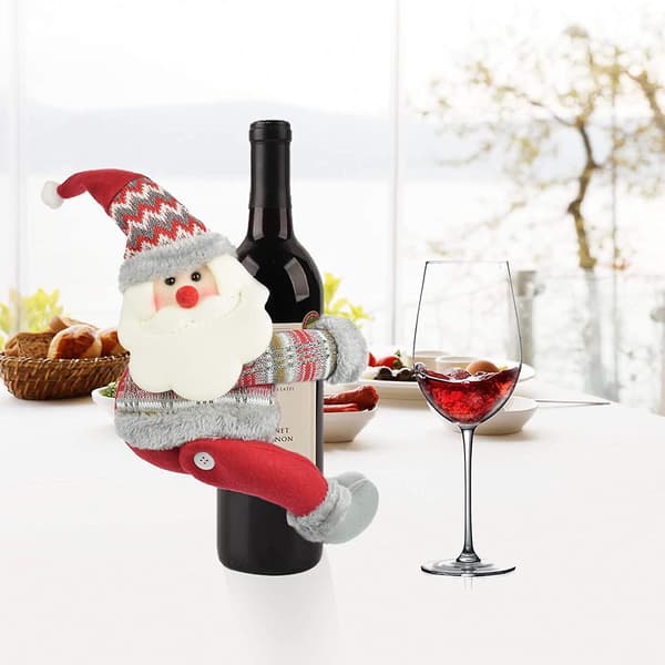 Juldocka Gardinknapp Santa Claus