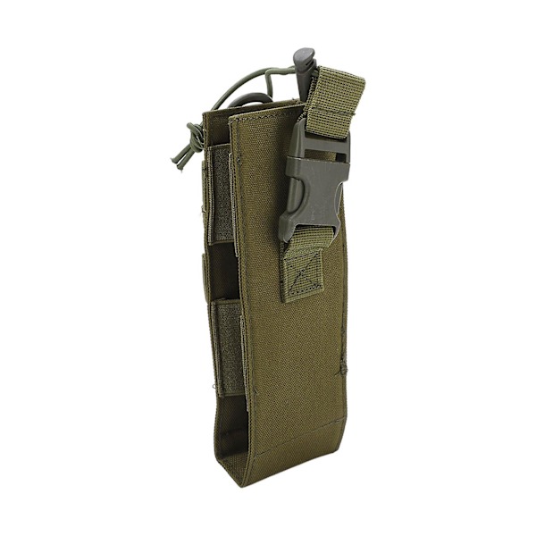2024 Utomhus Militär Radio Magasin Väska Fick Oxford Tyg Hållbar Intercom Holster Midjeväska Grön