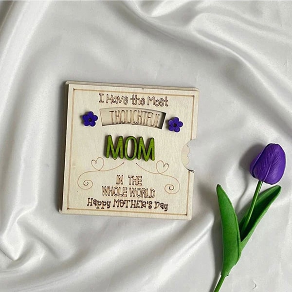 Interaktiv spinning mors dag & mormor gratulationskort dekoration, gratulationskort (MAMMA)