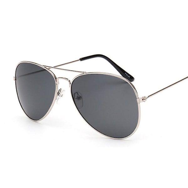 Pilot Solglasögon Vuxen/Vuxen Klassisk Märke Designer Aviation Solglasögon Vuxen Vuxen Retro Utomhus Körning Oculos De Sol（Guld Lila）