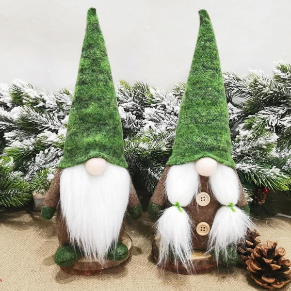 Gnome plyschdekorationer
