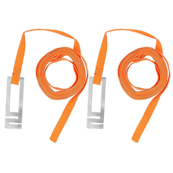 Bihusrem - 2 st bärbar biodlingstillbehör för fast åtdragning och buntning (orange)