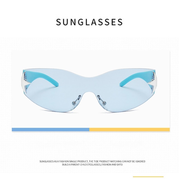 Ensfargede Y2k-solbriller for barn Ultralette øyebeskyttelse Stilige solbriller for familieferie helgereiser（Pink Leg Ash）