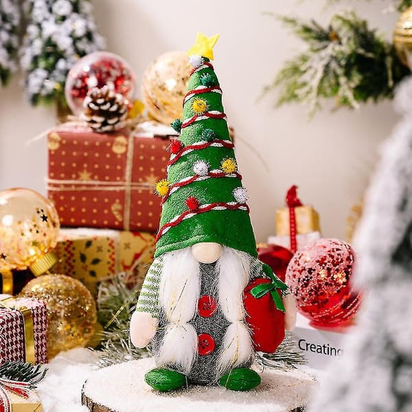 Jultomte Dekoration, Jultomtar Borddekoration Heminredning Presenter (B)