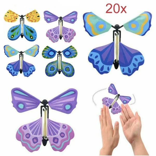 20x Magic Butterfly - DIY Magical Toys