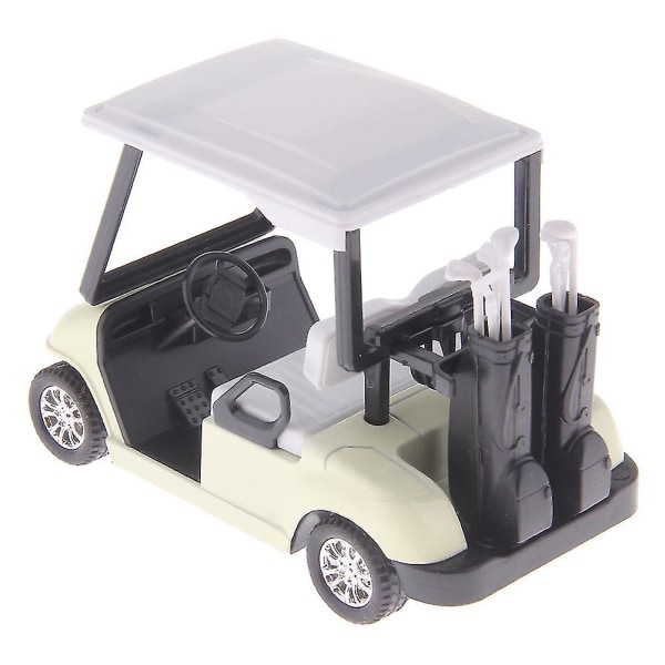 Poikien leluauton takaisinveto-simulaatioautomalli Alloy Pullback Golf Cart (sininen)