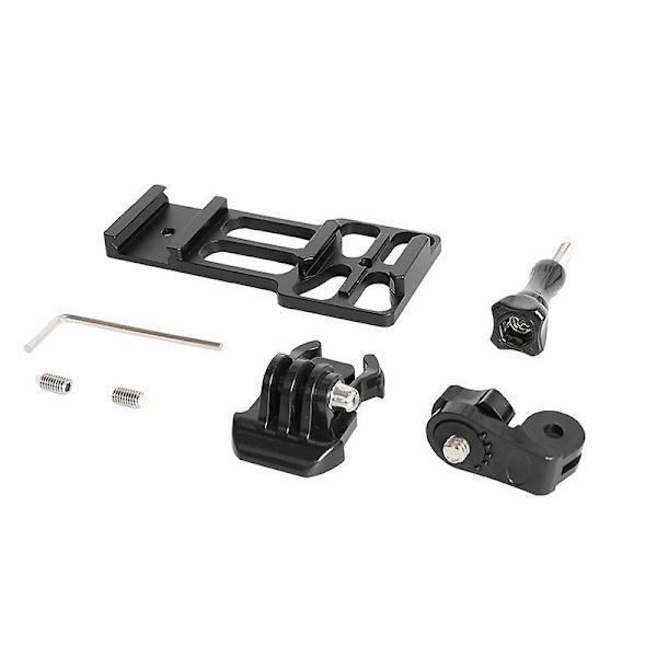Actionkamera Pistolgreb Side Rail Montering Holder Bevægelsesadapter Til Gopro Hero 10 9 8 7 6 5 4 Sony Yi 4k Smartphone Riffel Pistol Jagt（til Sportskamera）