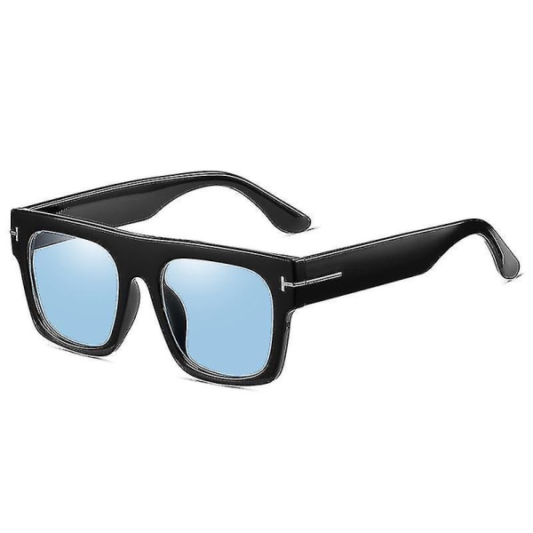 Retro firkantede brilleinnfatninger Menn Kvinner Menn Vintage Transparente databriller Oversize innfatning Briller Nye solbriller