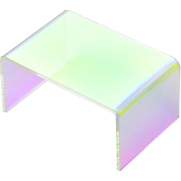 Rainbow Akryl Display Stand Transparent stativ Smykker Display Sko Stand__Newway（3-delt sett (en for hver))