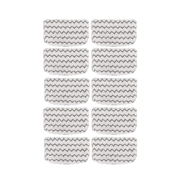 10-pack ersättningsdynor för ångmopp för S1000 S1000a S1000c mikrofiberersättningsmopp