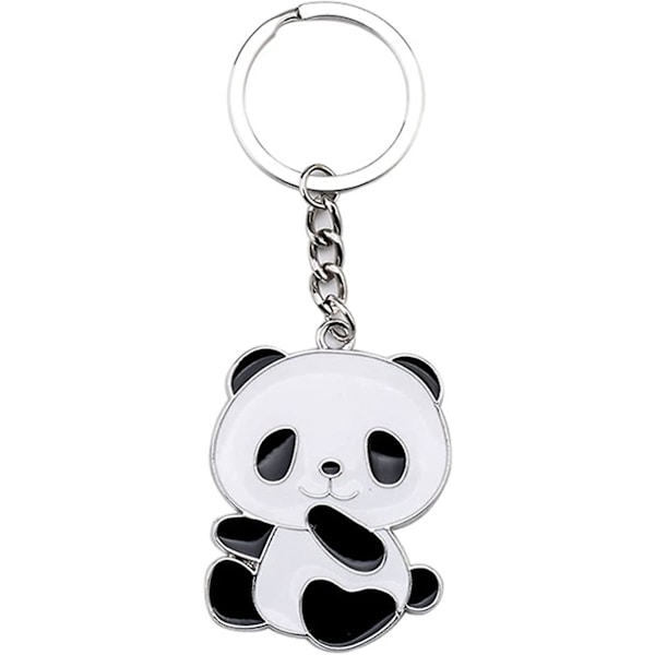Panda nøglering charme til piger Panda nøglering gave nøgleringe Panda bjørn vinter OL Kina souvenir