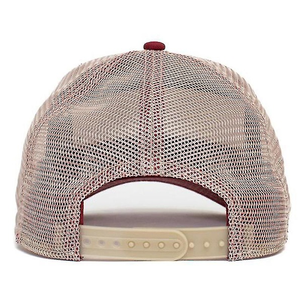 Baseball-lippis, Snap Mesh Hip Hop -kirjaimet, kirjailtu hattu, ulkoilun aurinkosuojalippikset