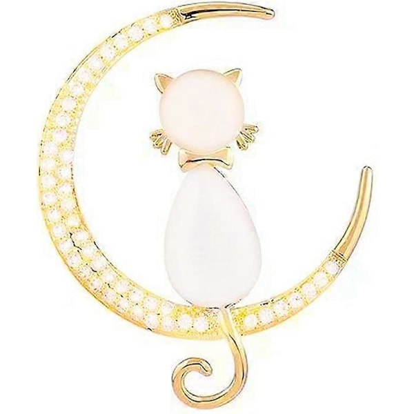 Dam Brosch Rhinestone Pärla Opaler Emalj Djur Nål Bohemia Vintage Båge, Katt, Solros Brosch Mode Elegant Bröllop Festlig Daglig Brosch