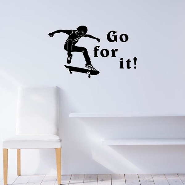 GHYT Inspirerande citat väggdekaler för flickrum, klassiska, fräcka och lite smarta citat väggdekaler, modedekor tapet Mur
