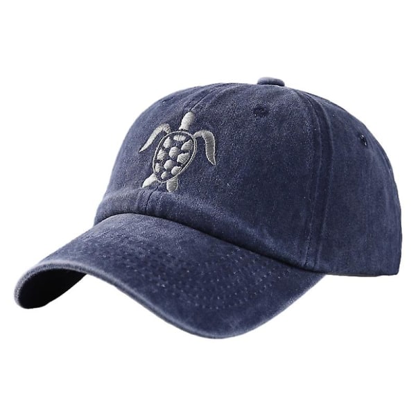 Cowboy- cap lentävä kilpikonna, henkilökohtainen retropesty cap(denim sininen)