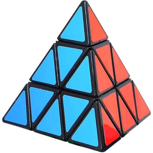 Triangelkub, Pyramid Speed ​​Magic Cube, Pyramid Speed ​​Cube Julklapp för barn och vuxna