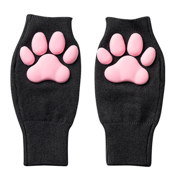 För Cat Paw Pad Vantar Fingerless For Cat Paws Handskar Halloween Kitten Paw-Pad