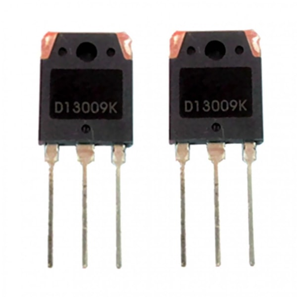 Transistorpar Power Triode Npn Forsterker Elektrisk utstyr P-kanal 100w 12a D13009k To-3p