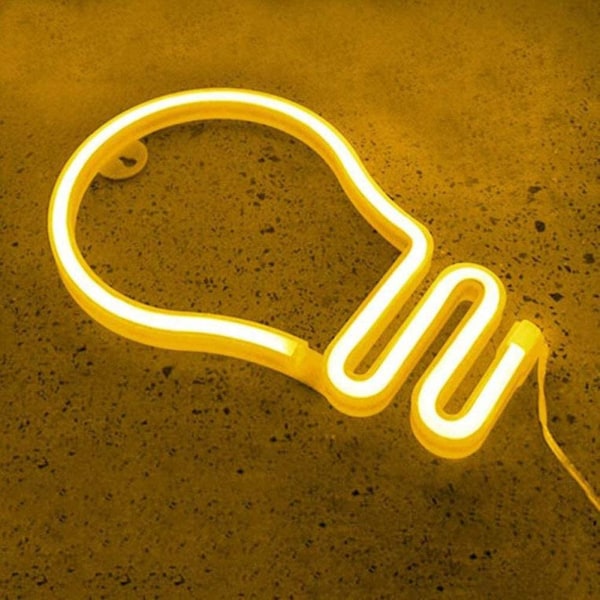 2024, neonkyltit neonseinäkyltti neonvalot makuuhuoneeseen lastenhuoneeseen hotelliin paristolla/usb-käyttöinen (väri)