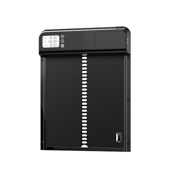 Ny automatisk hönshusdörr i full aluminium med ljussensor och timerkontroll